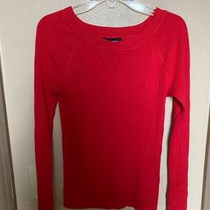 Express long sleeve red sweater